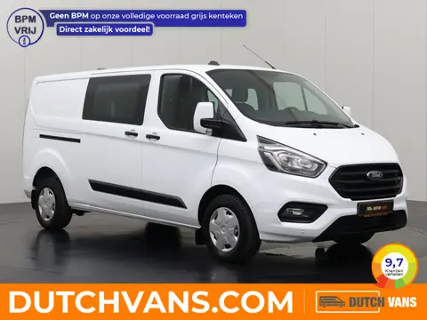 Ford Transit Custom 2.0TDCi 130PK Lang Dubbele Cabine | Werkplaats | Standkachel | Airco | Cruise |