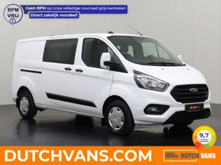 Ford Transit Custom 2.0TDCi 130PK Lang Dubbele Cabine | Werkplaats | Standkachel | Airco | Cruise |