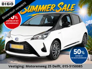 Toyota Yaris 1.5 HYBRID BLACK & WHITE GARANTIE TOT 2030! CLIMAT CONTROLL. ACHTERUITRIJ CAMERA . SLEC