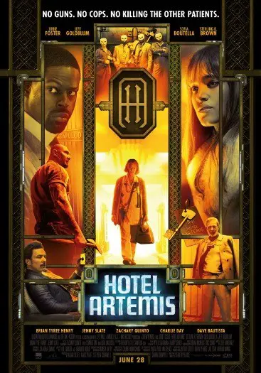 HOTEL ARTEMIS filmposter.
