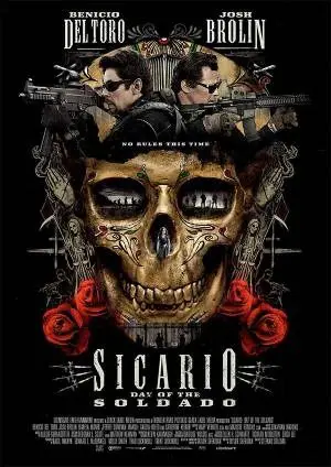 SICARIO : DAY OF THE SOLDADO filmposter.