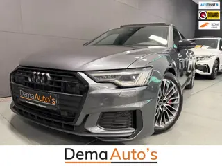 Audi A6 Avant 55 TFSI e-quattro 3X S-LINE BLACK-LINE SOH-TEST/PANO/B&O/SFEERVERL/M-STOELEN/NAVI/DAB/