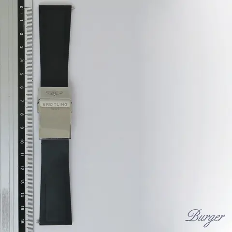 Breitling Rubber Strap And Clasp 24/20mm