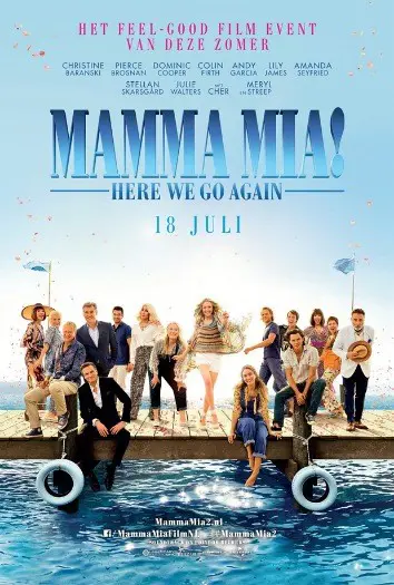 MAMMA MIA ! HERE WE GO AGAIN filmposter.