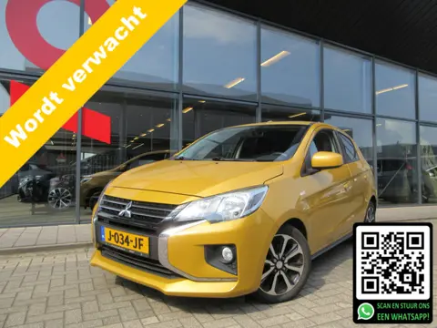 Mitsubishi Space Star 1.2 Active AUTOMAAT | AIRCO | LICHTMETALEN WIELEN 15" TWO TONE | VIERSEIZOENEN