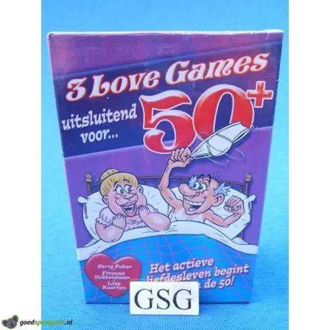 Drie love games 50+ nr. 60426-00