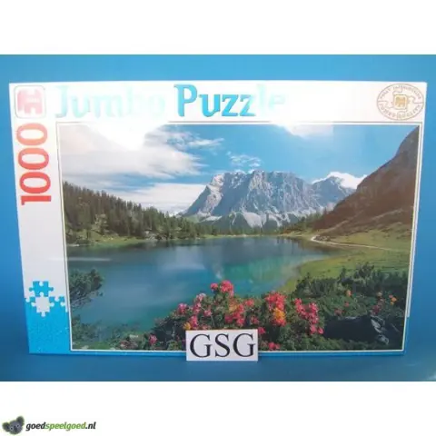 Seebensee gegen Zugspitze 1000 st nr. 00853-01