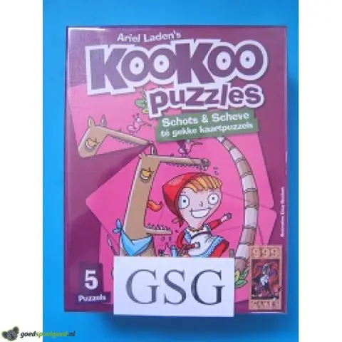Kookoo puzzel sprookjes 24 st nr. 999-KOO 03-01