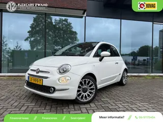 Fiat 500 0.9 TwinAir Turbo Lounge - Automaat - Panodak - Navi - Climate - Org.NL