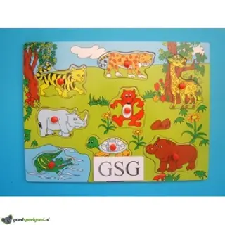 Legplankje dieren in het wild nr. I591725-01