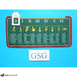 Promotiekaart Stratego 4 groen nr. 60947-02