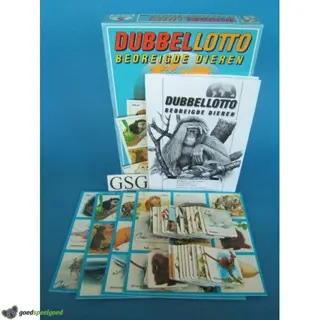 Dubbel lotto bedreigde diersoorten nr. 17828-02