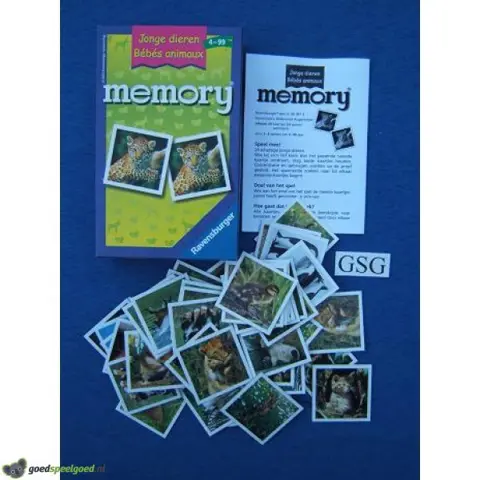 Jonge dieren memory nr. 00 461 4-02