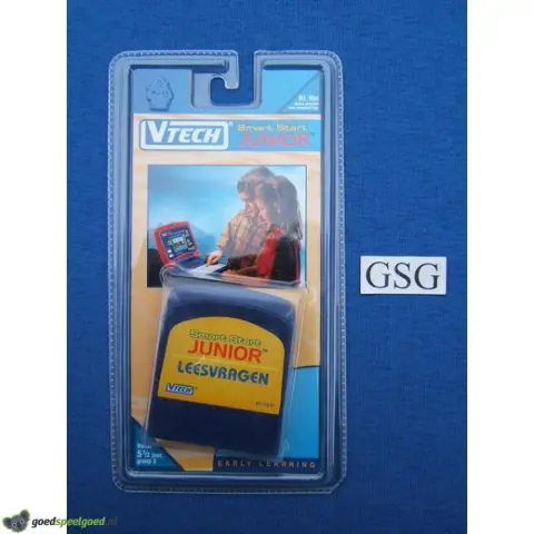 Cassette leesvragen voor Smart Start Junior nr. 80-15281-01