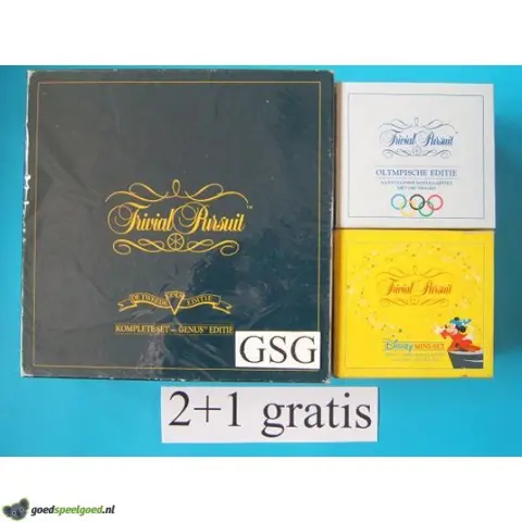 Trivial pursuit spellen pakket nr. 60538