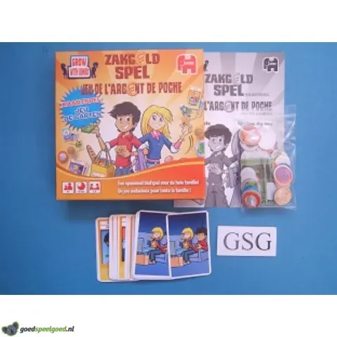 Zakgeld spel kaartspel nr. 12607-02