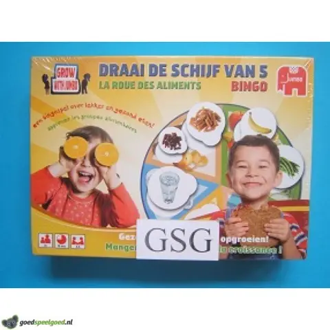 Draai de schijf van 5 bingo nr. 12594-00