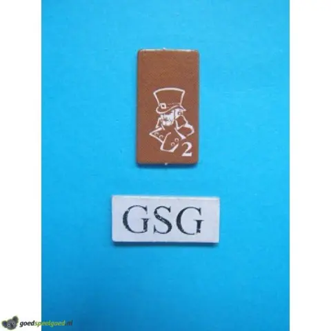 Kaartje spion geel nr. 60925-02