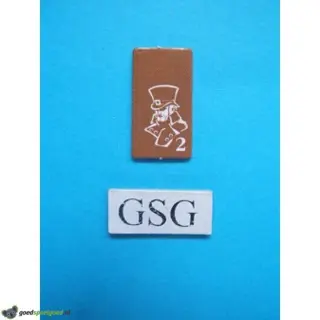 Kaartje spion geel nr. 60925-02