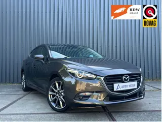 Mazda 3 2.0 SkyActiv-G 120 SkyLease GT Dodehoek, Stoel+Stuurverwarming
