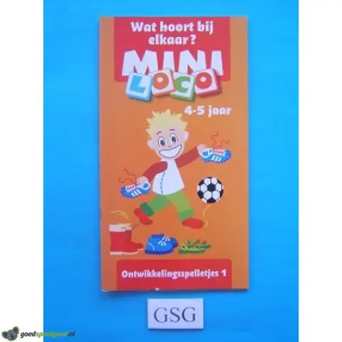 Ontwikkelingsspelletjes 1 nr. 25028-11