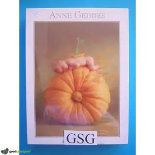 Anne Geddes baby slapend op pompoen 900 st nr. 57622-01