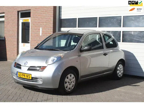 Nissan Micra 1.2 Visia Nieuwe Apk Airco 2e Eigenaar Automaat 95.000km! Nap