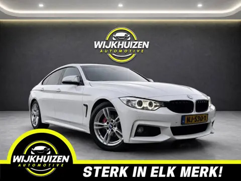 BMW 4-serie Gran Coupé 418i High Executive met M Pakket !!! Leder !!! Vol opties !!!