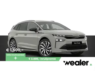 Škoda Enyaq 85 Sportline Tour Edition 286 PK | Trekhaak | Warmtepomp | Panoramadak | 21" Lichtmetale