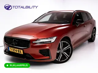Volvo V60 2.0 T8 Twin Engine AWD R-Design | Stoel-, Stuur- & Achterbank verw. | Elec. trekhaak | 360