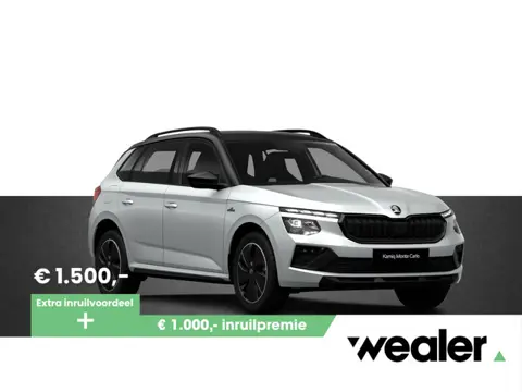 Škoda Kamiq Monte Carlo 1.0 TSI 115 PK DSG Automaat | Adaptieve cruise control | Trekhaak | Panorama