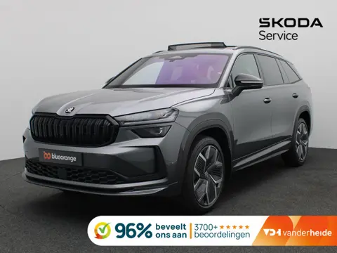 Skoda Kodiaq 1.5 TSI MHEV Sportline Business 7p 150PK DSG Panoramadak, Trekhaak, 20" LM Velgen, Matr