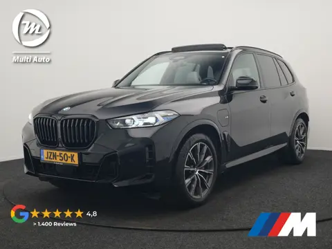 BMW X5 xDrive50e M Sport Plug In Hybride 490pk Dealer O.H. PHEV | Panodak | Luchtvering | Adaptive C