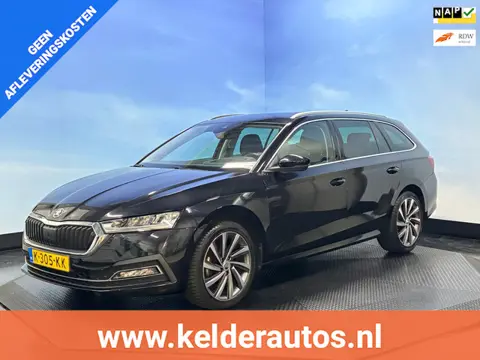 Skoda Octavia Combi 1.0 e-TSI Business Edition Plus Automaat | Navi | Clima | Cruise | HUD | Trekhaa