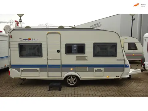 HOBBY Excellent 450 2002 Vastbed/Dinette Rondzit Voortent Isabella