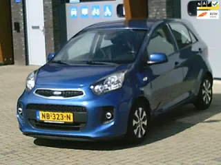 Kia Picanto 1.0 CVVT EconomyPlusLine Airco Stuurbekr Navi/Usb/Aux LM-V