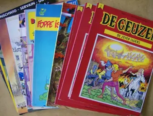 Stripboeken met de g adv5066