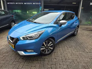 Nissan Micra 0.9 IG-T Tekna | 1E EIGENAAR | 3/6 OF 12 MND GARANTIE | LEDER | CAMERA | NAVI | NIEUWE 