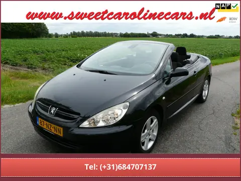 Peugeot 307 CC 2.0-16V,Airco,Elec.pakket,Lmv's,grootbeeld Navi/achteruit rij camera!