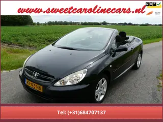 Peugeot 307 CC 2.0-16V,Airco,Elec.pakket,Lmv's,grootbeeld Navi/achteruit rij camera!