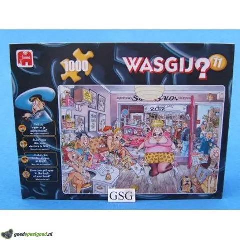 Wasgij 11 (schoonheidssalon) 1000 st nr. 01996-02