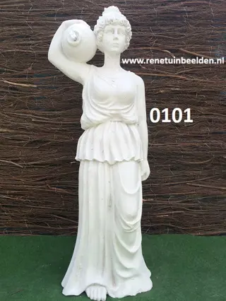 Griekse godin met kruik. nr 0101.
