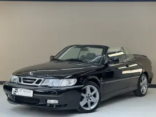 Saab 9-3 Cabrio 2.0 Turbo Aero, 205Pk, 2002, Liefhebbersauto, Volledig leder, 18" Velgen, Memory sto