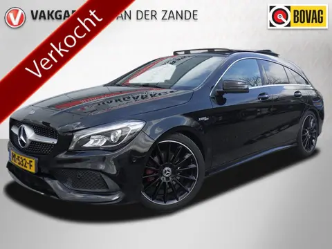 Mercedes-Benz CLA-Klasse Shooting Brake 180 AMG AUT, Panodak, Camera, Leder Two Tone, Compleet, NL/N