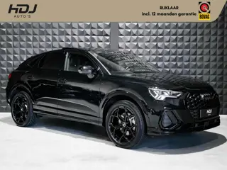 Audi Q3 Sportback 45 TFSI e S line All Black | Pano | 20" | Side | Ambiente Plus 30 klrn. | Matrix |