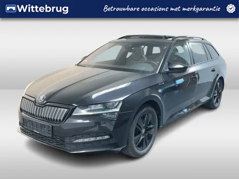 Škoda Superb Combi 1.4 TSI iV Sportline / AUTOMAAT/ TREKHAAK/ PANODAK/ MEMORY SEAT/ CANTON/ CRUISE/ 