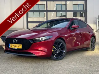 Mazda 3 2.0 e-SkyActiv-X M Hybrid 186 Luxury| AUTOMAAT | SUNROOF | LEDER | STOEL VERW