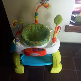 Bright Stars - Babyjump, Springstoel met speeltjes en geluid + licht