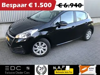 Peugeot 208 1.2 Automaat Navi | PDC | Cruise | Airco | Trekhaak | DAB Etc.