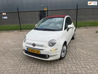 Fiat 500 1.2 Cabrio *Navigatie-ECC Airco-Cruise*